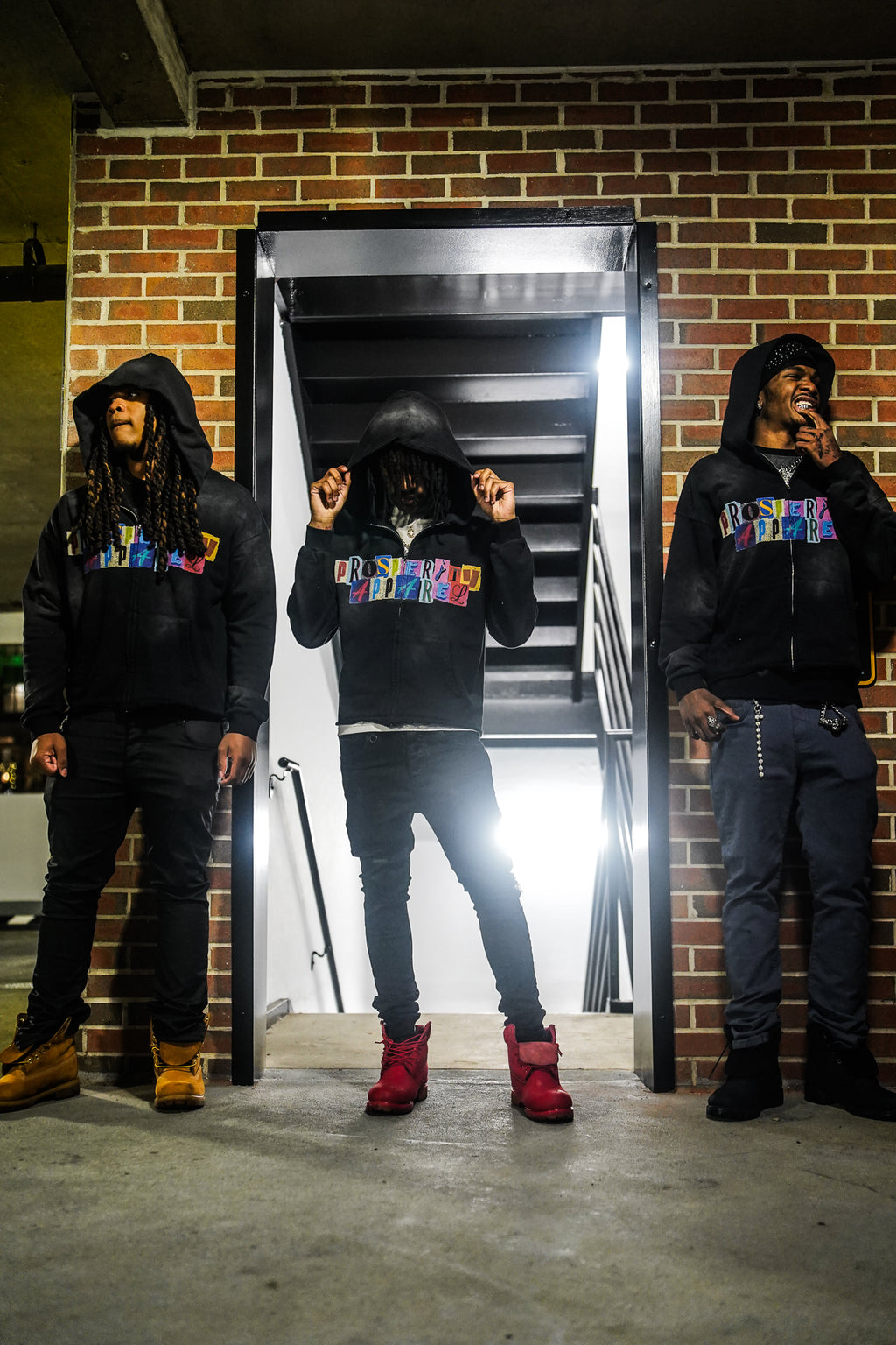 "Shine Ash Black" Prosperity Apparel Zip-Up Jacket